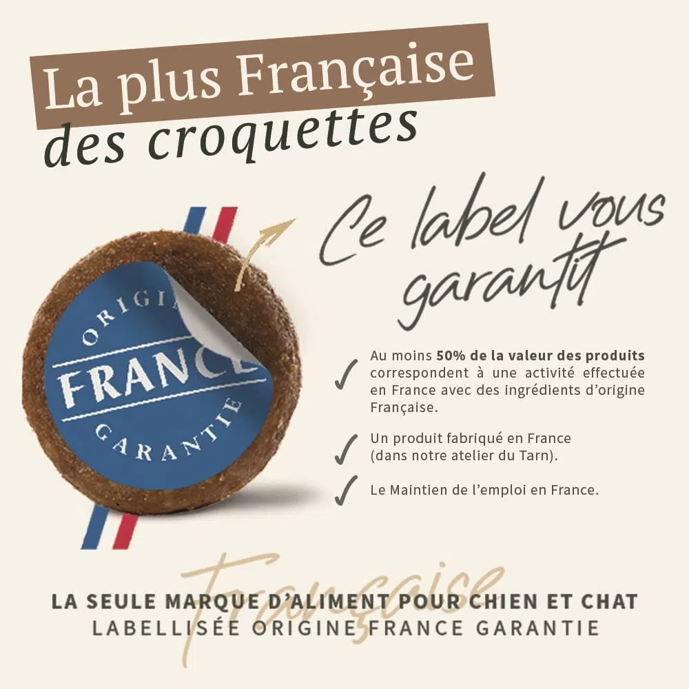 Babin Lab Mini Adulte Digestif 2KG - Croquettes pour Chiens Adultes de Petites Tailles (1 à 10 KG) - Naturelles, Saines et Équilibrées - Adaptées aux Besoins Nutritionnels - Riche en Poulet