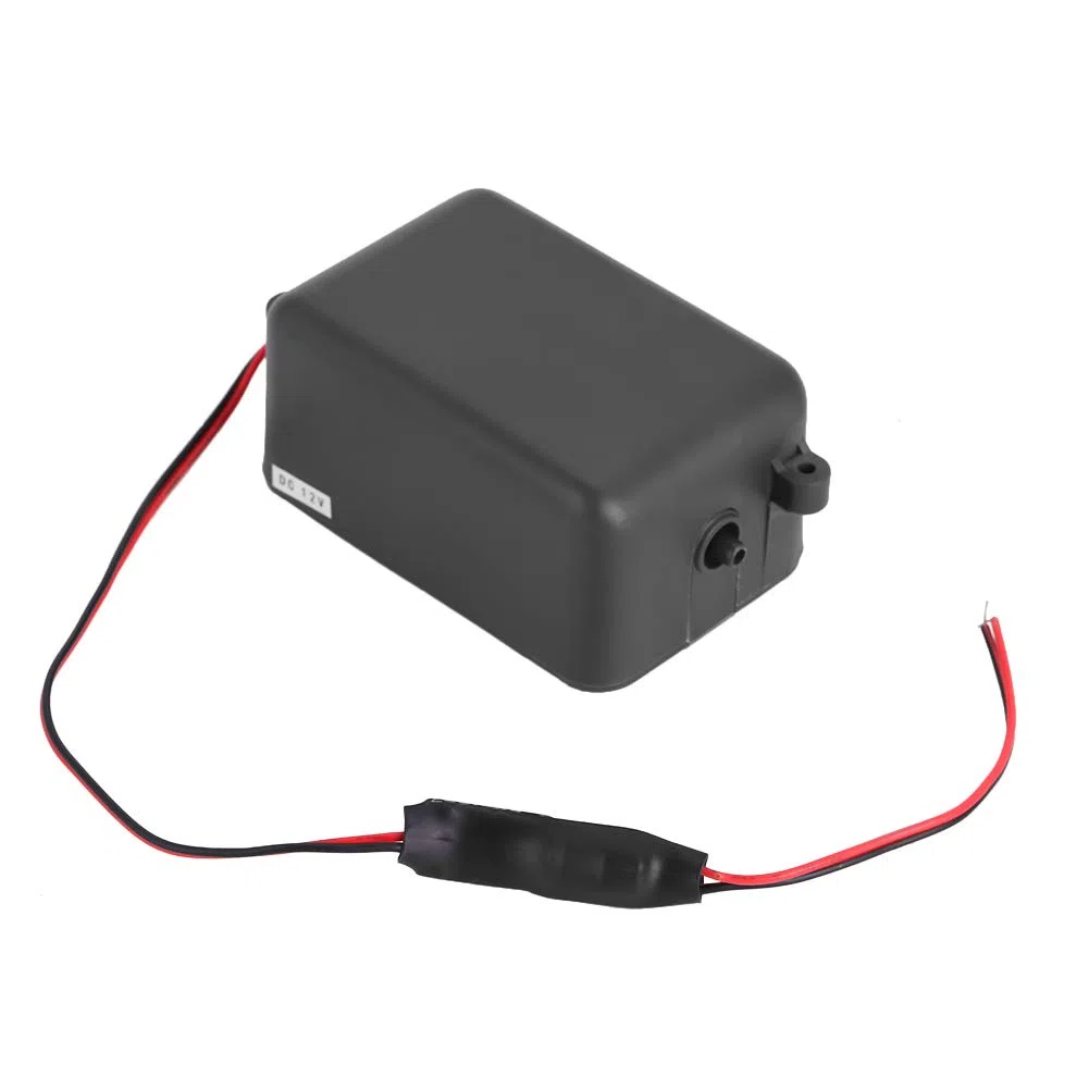 Pompe à Air à Continue Pompe à Air D'aquarium D' DC12v en Matériau ABS pour Accessoires de Générateur D'ozone