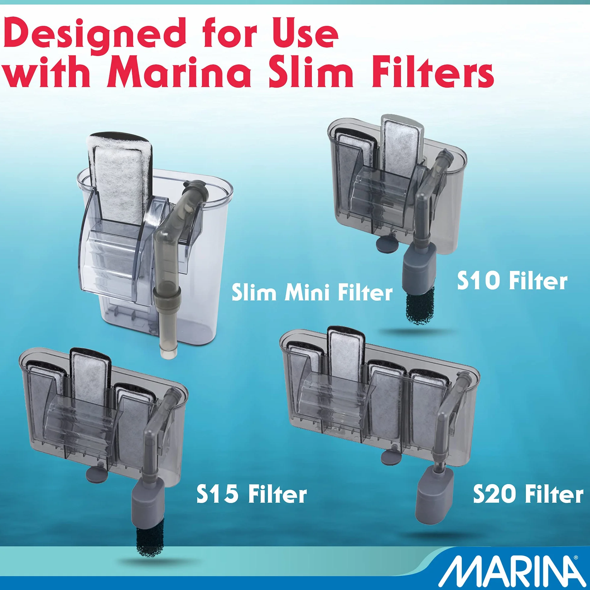 Marina Filtre pour Aquariophilie Cartouche Bio Card, 3 Unité (Lot de 1)