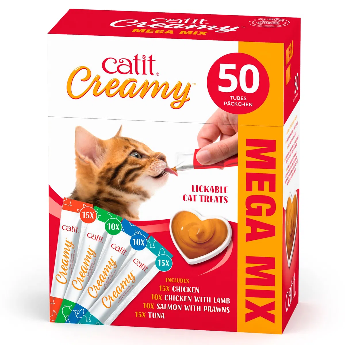 Catit Creamy Multi Pack 50x10gr