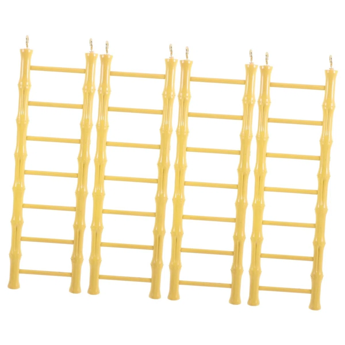 COLLBATH Lot De 4 Échelles pour Hamsters Jouets pour Oiseaux Échelle Descalade pour Cage À Hamster