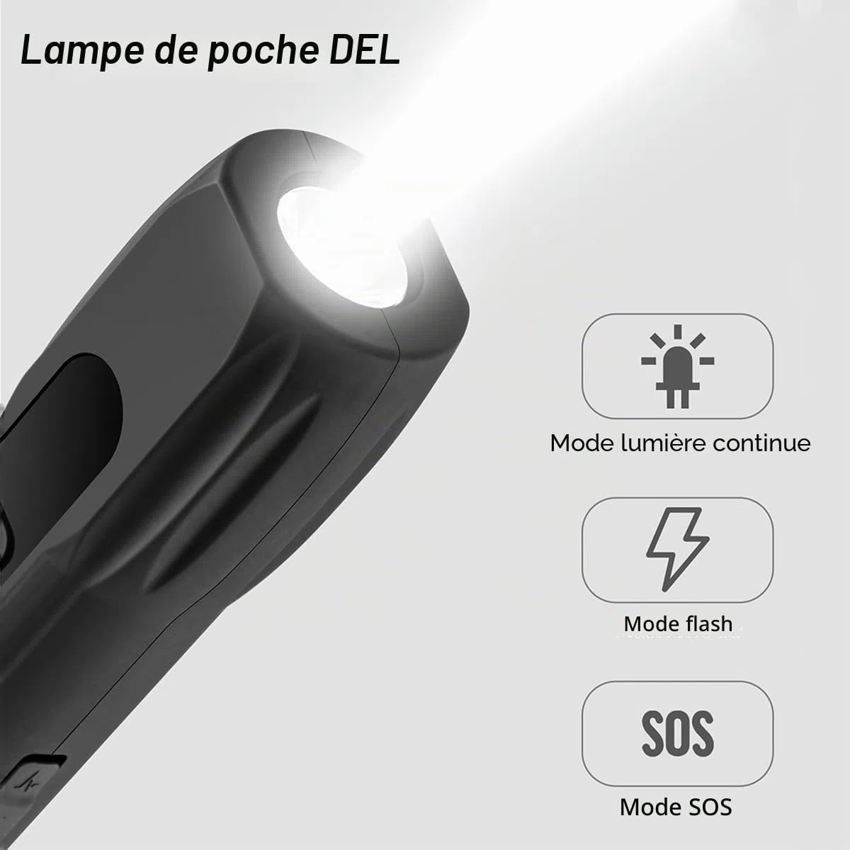Répulsif à ultrasons pour chien avec lumière LED - Dispositif anti-aboiement - Entraînement du comportement - 3 fréquences - Bouton sonore durable - Pour intérieur et extérieur