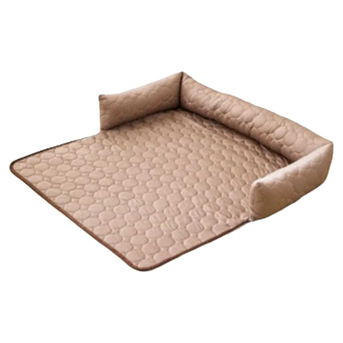 Coussin Canapé Pour Animaux De Compagnie Rond, Couverture De Canapé De Compagnie, Tapis De Refroidissement Pour Chien, Matériau Respirant, Facile À Nettoyer, 90x90 Cm, Pour Intérieur Et Extérieur
