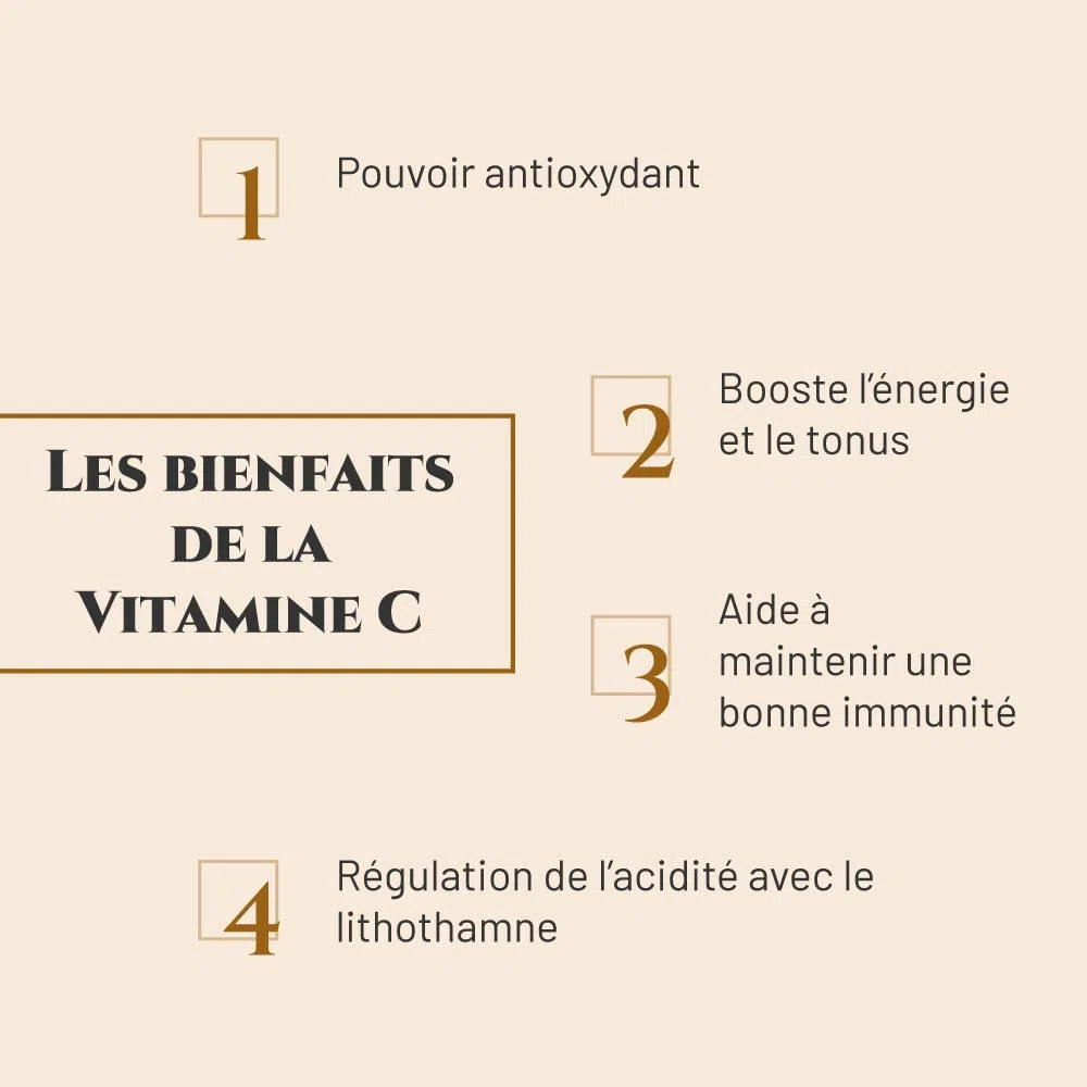 Vitamine C - Complément nutritionnel Cheval - Pot 1 kg - Force, Energie, Résistance - Antioxydant - Marque Française