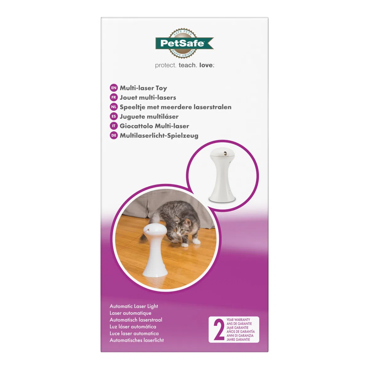 PetSafe Jouet Multi-Lumières pour Chats - 0,34 kg