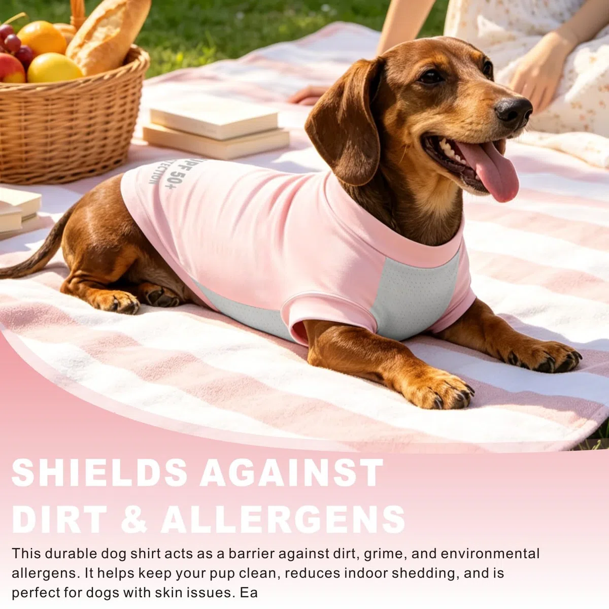 Chemise Chien Protection UV 2Pack, T-Shirt Chien léger Gilet Refroidissement Vêtements d'été Sec Rapide Chiens Confort Chemises Soleil pour Petits Chiens Grands Chats