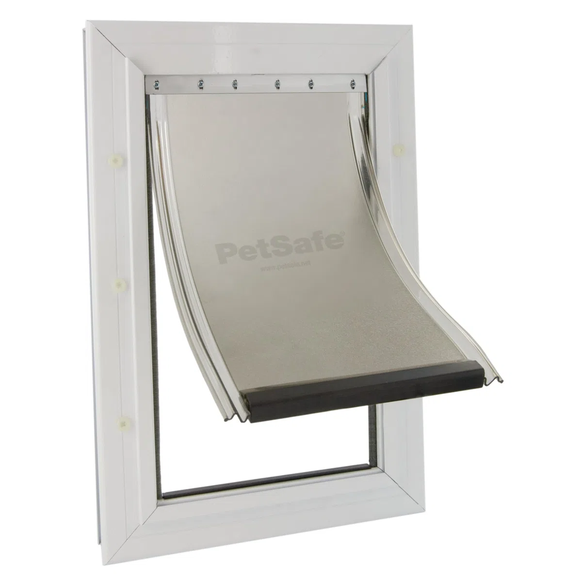 PetSafe - Porte pour Animaux de Compagnie en Aluminium - Design Durable, Installation Facile, Joint Résistant aux Intempéries, pour Plusieurs Animaux - XL