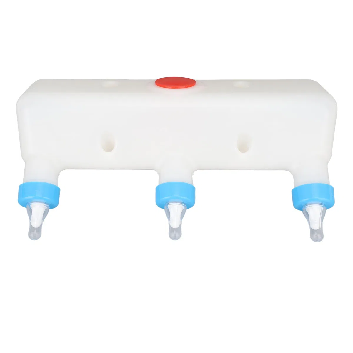 Mangeoire à Agneau 3 Sucettes pour Petits Animaux, Biberon de Lait de Chèvre, pour Porcelets, Chiots, Lampe pour bébé, Chatons – Équipement de Boisson de Ferme, Conception à