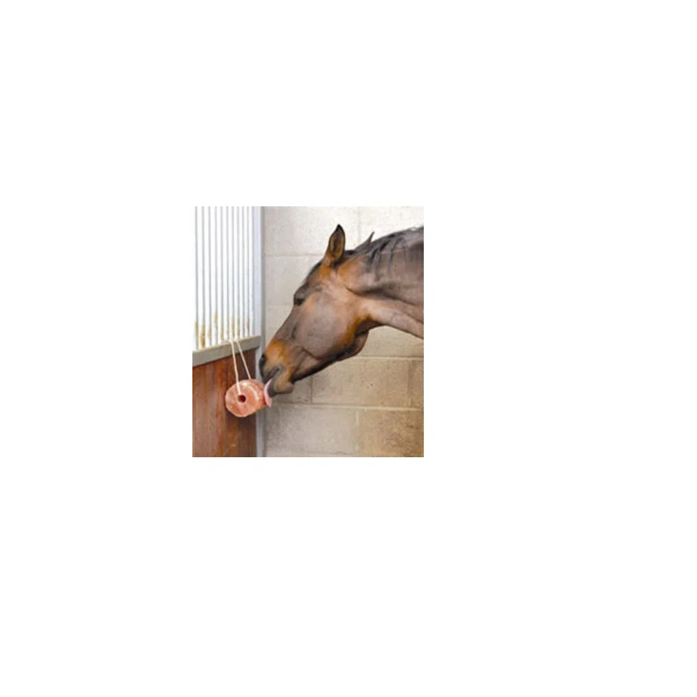 Pierre à lécher « Pink Power » - Pour chevaux, bovins, chèvres, etc. - 1 à 2 kg