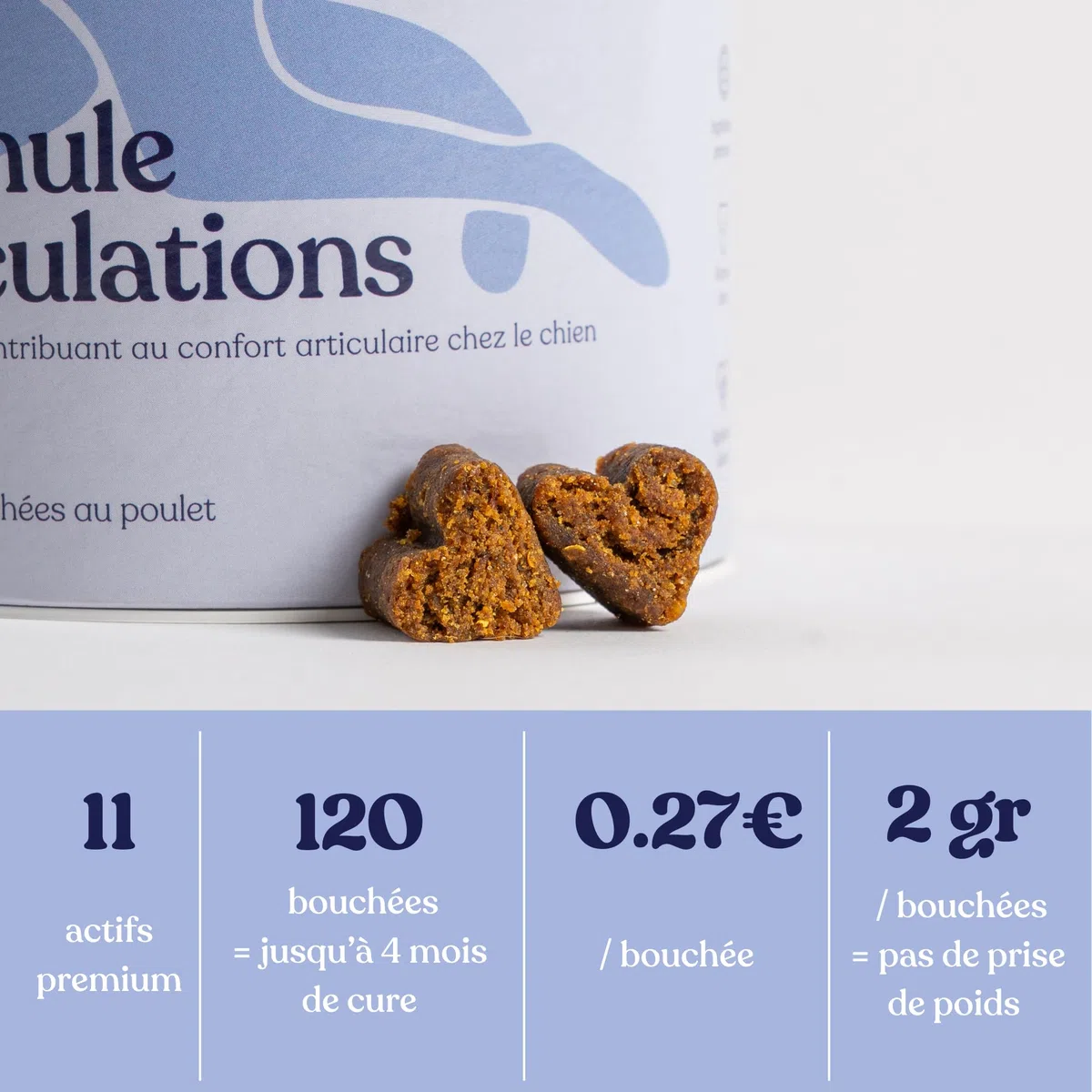 Arthrose Chien | 120 compléments Premium | 11 Actifs puissants hautement dosés (Moule Verte, harpagophytum, chondroïne, Glucosamine) | Anti-arthrose, mobilité retrouvée | Formule vétérinaire