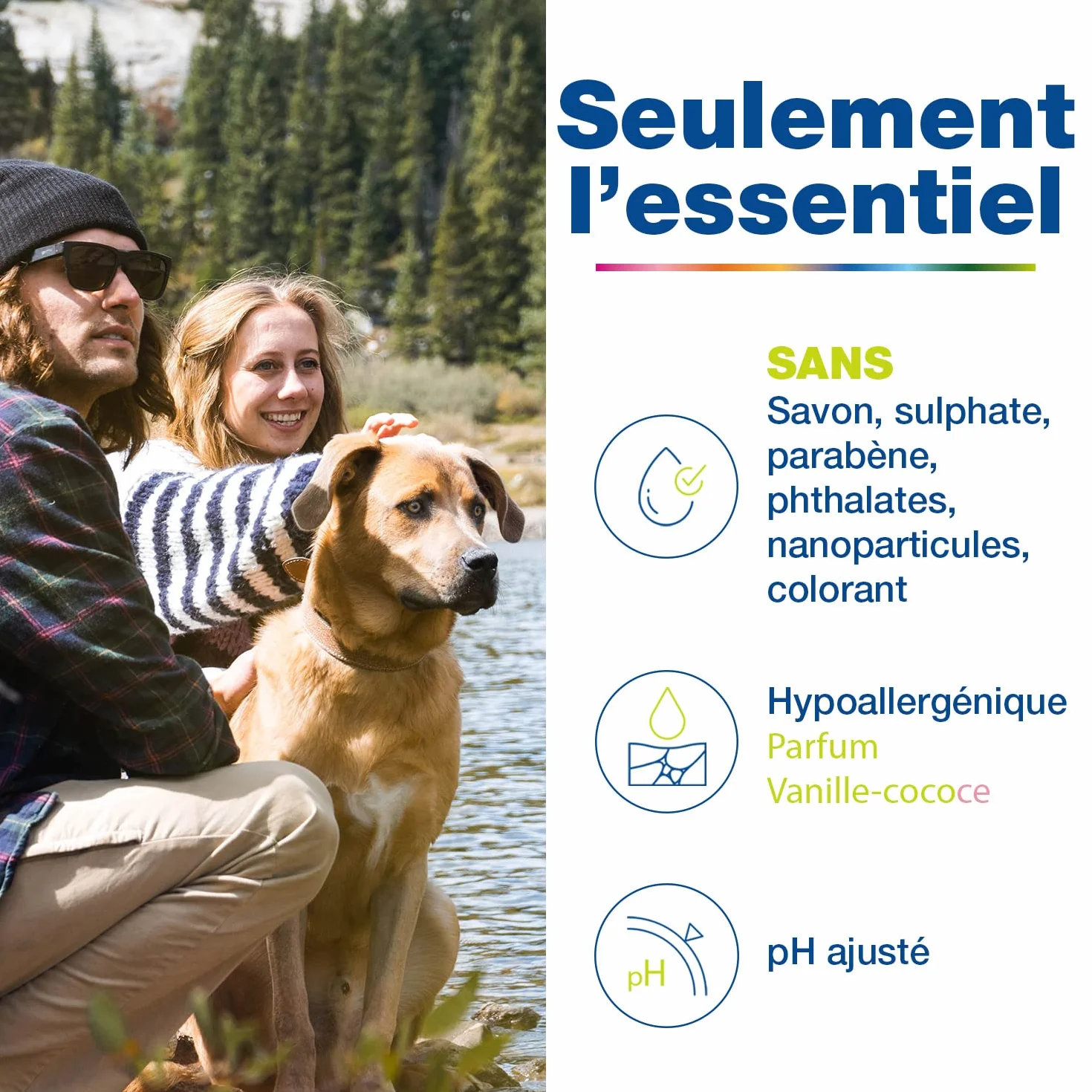 DOUXO S3 SEB Shampooing Anti-Odeur et séborégulateur, pour Chiens et Chats avec des pellicules, Poils Gras et Mauvaises odeurs pour Chiens et Chats, 200ml