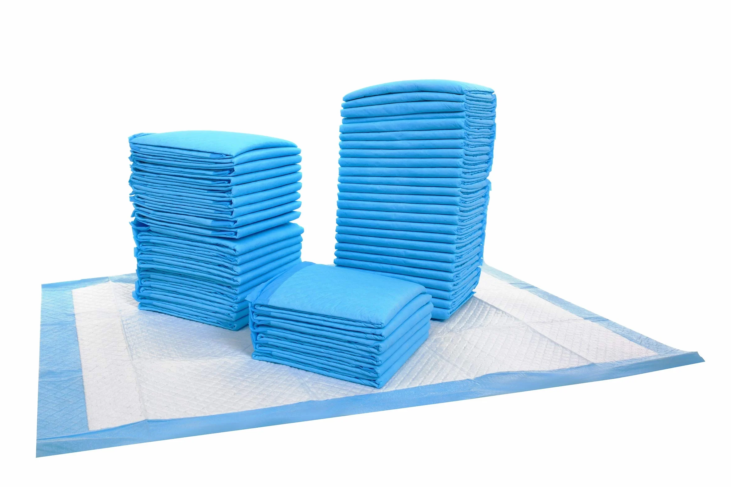 Tapis hygiénique pour animaux de compagnie, tapis de dressage pour chiots et chiots, tapis d'entraînement pour animaux de compagnie, tapis hygiénique pour chiens, 100 pièces(40 x 60 cm)