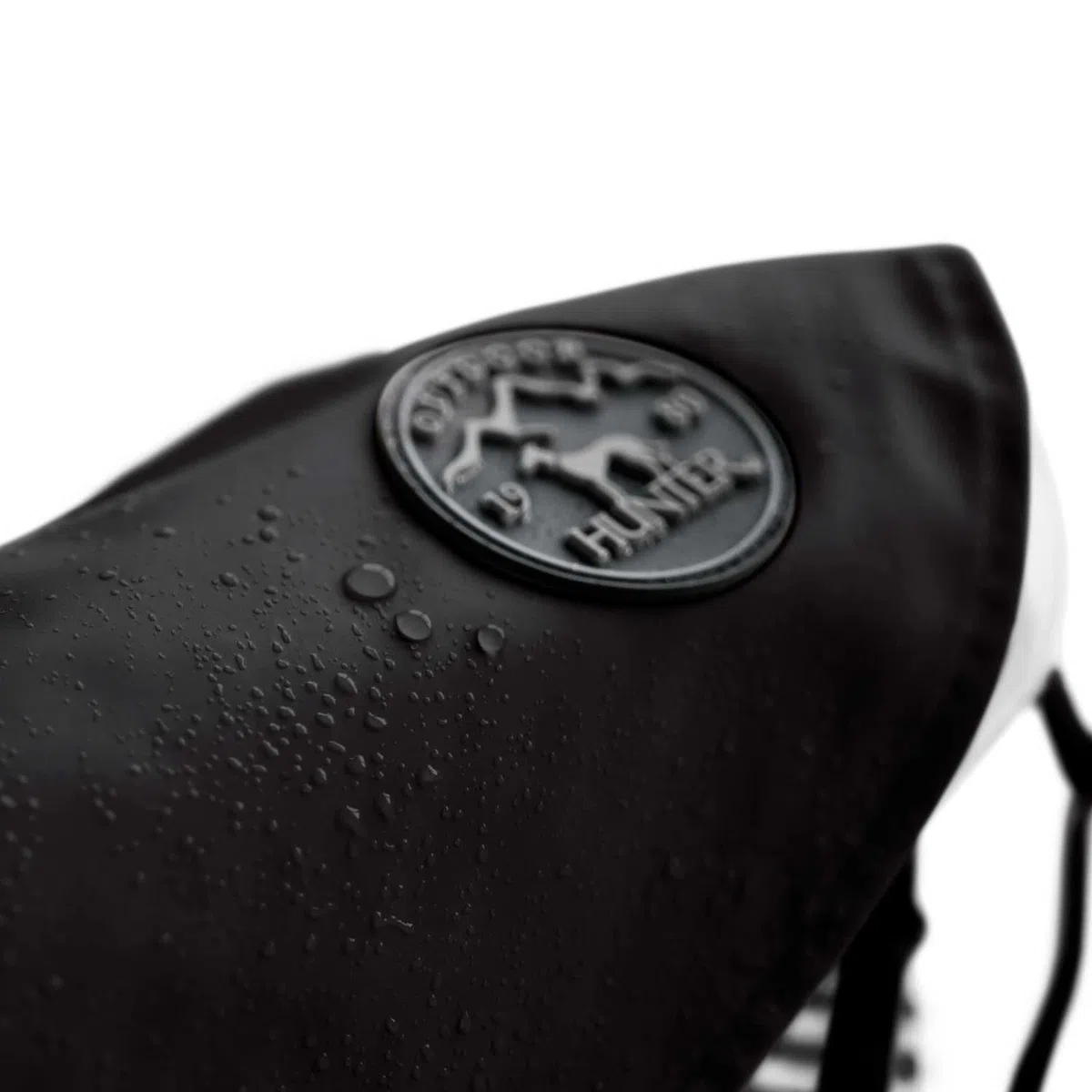 HUNTER Manteau de Pluie pour Chien Milford, Couleur : Noir, Coupe Ergonomique pour Une Protection optimale, réglable Individuellement, Fermeture éclair pour Porte-Vaisselle, Facile d'entretien et