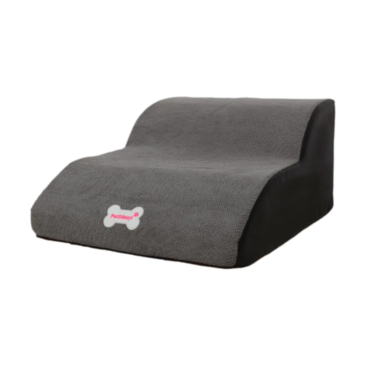 Escalier pour Chien, Deux Marches, échelle pour Animaux, Rampe D'accès pour Canapé, Housse Amovible, éponge de Polyester Douce, Antidérapant, pour