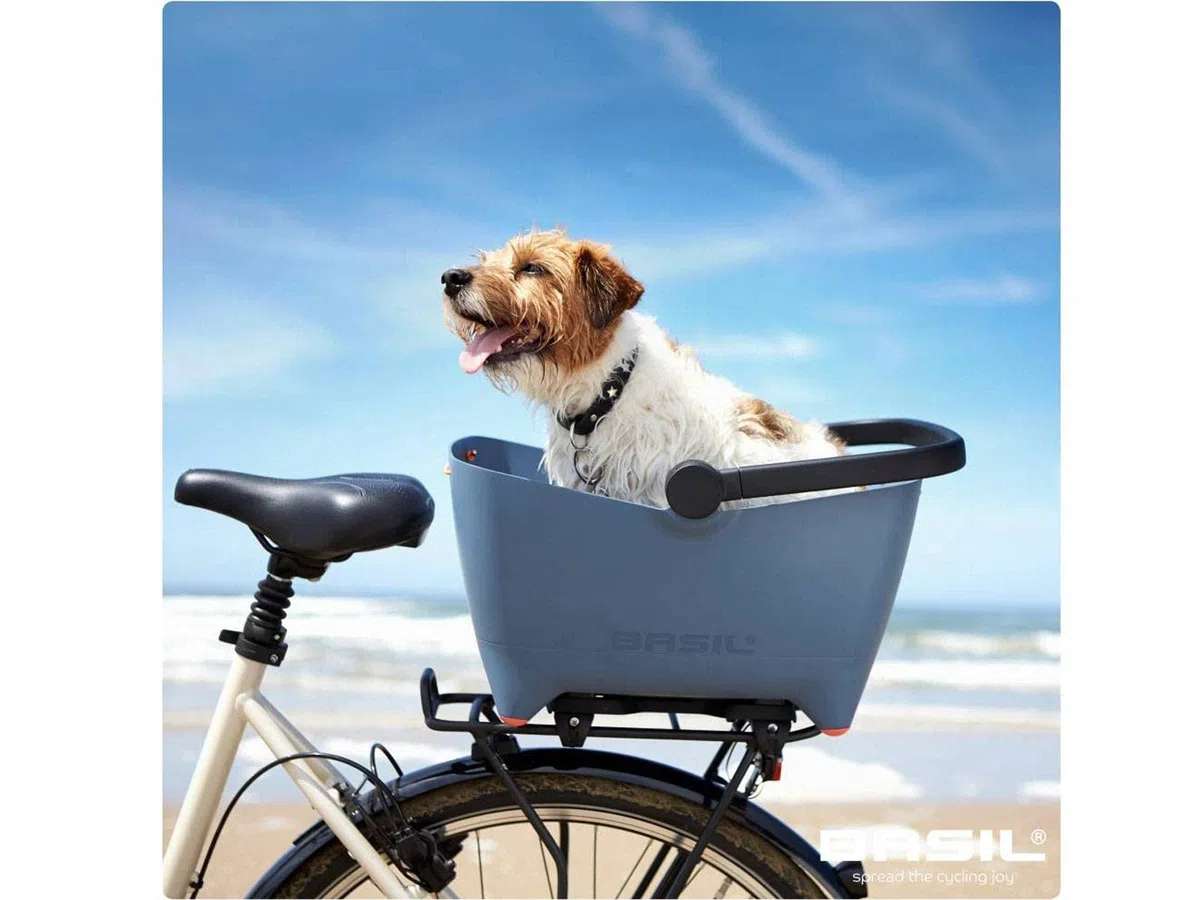 Basil Buddy Hinterrad-Tierfahrradkorb