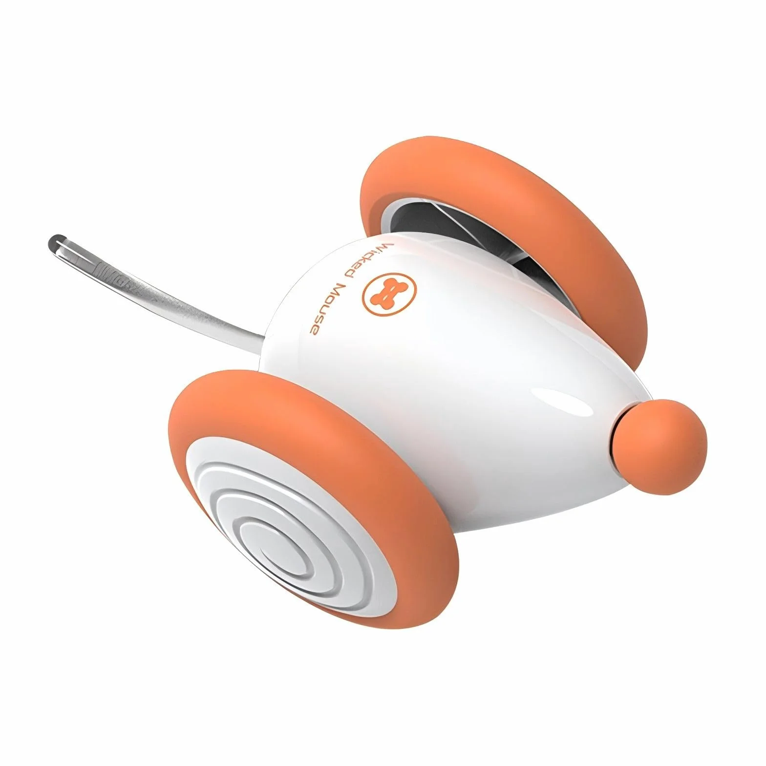 INF Souris jouet électrique pour chat, souris jouet pour chat avec câble USB, souris jouet interactive avec queue lumineuse