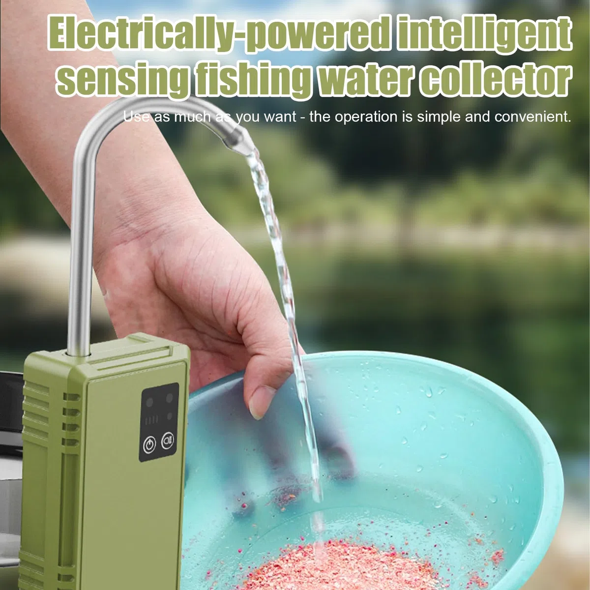 Pompe à Eau Pêche, 2200mAh Pompe à Air D'aquarium Rechargeable, Pompe à Oxygène, Pompe à Air D'aquarium Pompes Oxygène avec Veilleuse LED pour la Pêche en Plein Air et Les Pannes de Courant