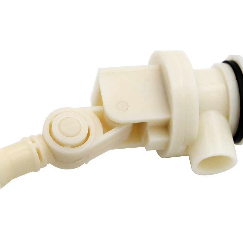 Vannes à Flottante 1/2", Tube d'alimentation Automatique avec Bras Réglable pour Bassins, Abreuvoirs, Fontaines, Réservoirs d'eau, Aquariums et Aquaculture, Lot de 2