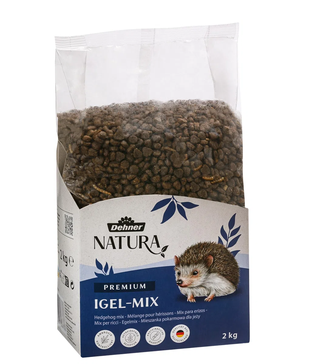 Dehner Natura Premium Mélange Premium pour hérissons, sans céréales, 2 kg