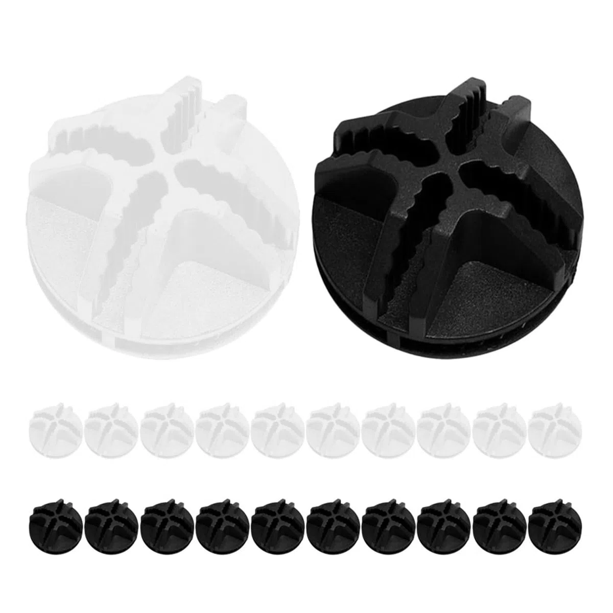Toddmomy Connecteurs Plastique pour Cage Animaux 30 Pièces Boucles Fixes pour Enclos De Parc DIY Accessoires De Fixation pour Petits Animaux Facile À Installer Et Réutilisable