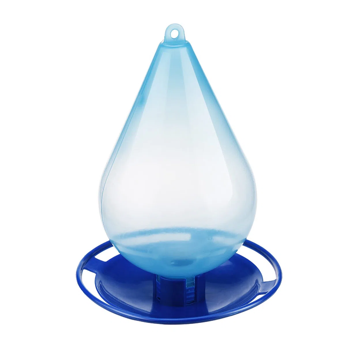Abreuvoir pour Oiseaux, Réservoir Transparent en Forme de Goutte de Pluie, Facile à Suspendre et à Afficher, Mangeoire à Eau pour Oiseaux, capacité de 1 Litre, Outil