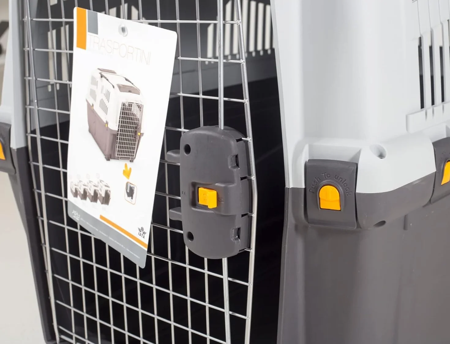 Leopet MPS SKUDO 4 IATA Transport pour Chiens Conforme aux Normes pour Le Transport aérien 68 x 48 x 51 h cm