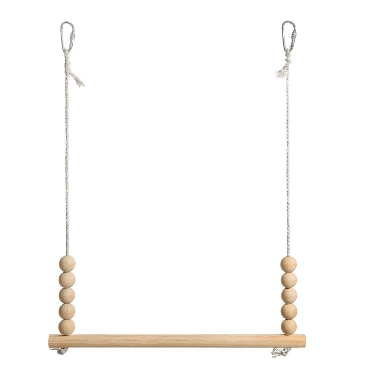 Jouet Balançoire pour Poules, en Bois Naturel pour Volailles | Perchoir Échelle Stable Sécurisé Enrichissement Jeu Repos Volaille Basse-Cour Ferme