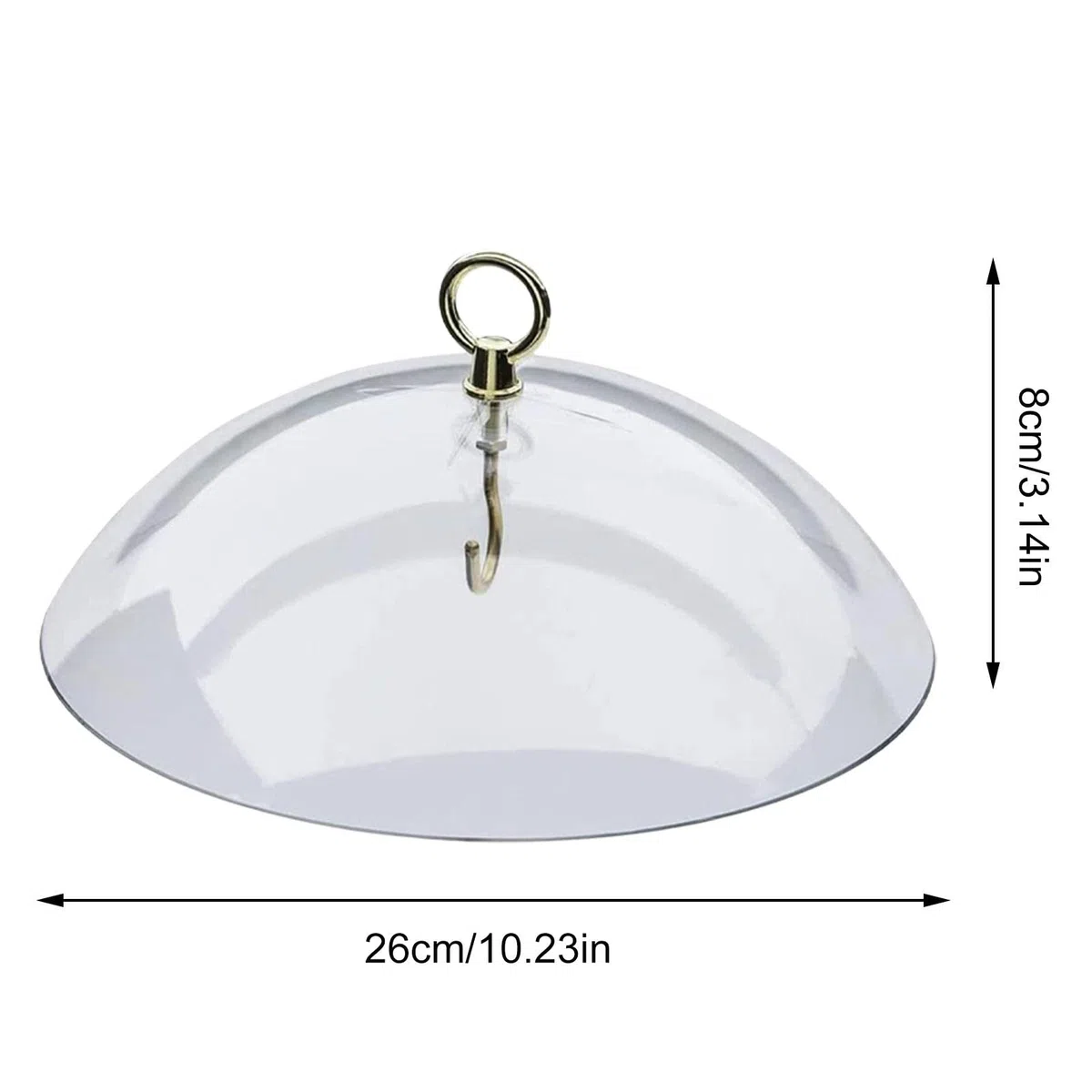 Bird Feeder Cover - Bird Feeder Cover | Feeder Baffle | Bird Feeder Protective Dome, Bird Feeder Protective Dome To Keep Feeders Dry, Hummingbird Feeder Rain Cover from Weather And Sun