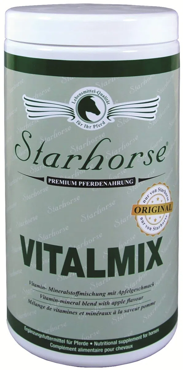 Starhorse Vitamines et minéraux pour le cheval Vitalmix 800 g pour chevaux