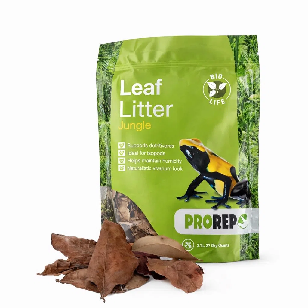 ProRep Substrat de litière pour feuilles Jungle 3 l | Substrat pour reptiles | Feuilles pour installation bioactive et isopodes