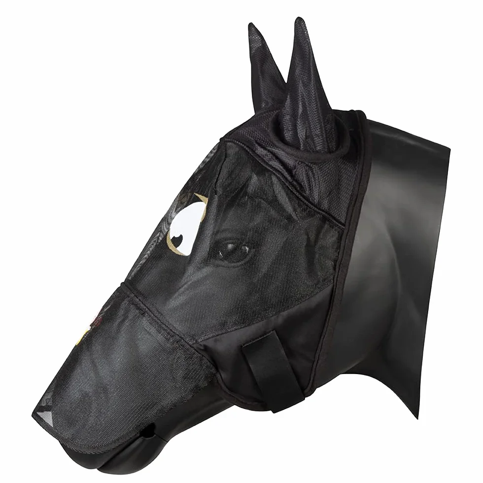 PFIFF 101013 Masque Anti-Mouches avec Motif pour Chevaux