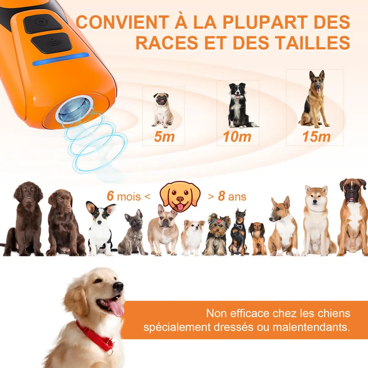 Anti Aboiement Chien Ultrason Puissant, Anti Aboiement Chien Ultrason Puissant, from de 260609001