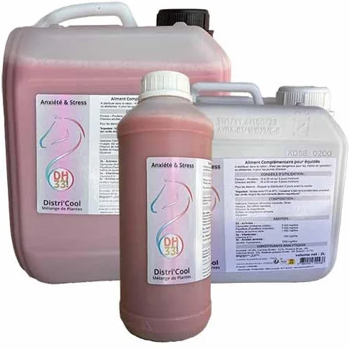 Produit Anti Stress Cheval - Distri'Cool - DistriHorse33 - 1 L
