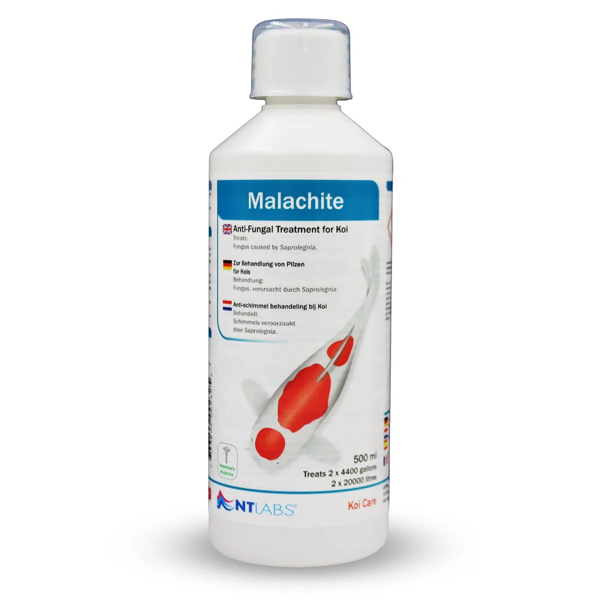 Traitement contre malachite pour étang Koi NT Labs