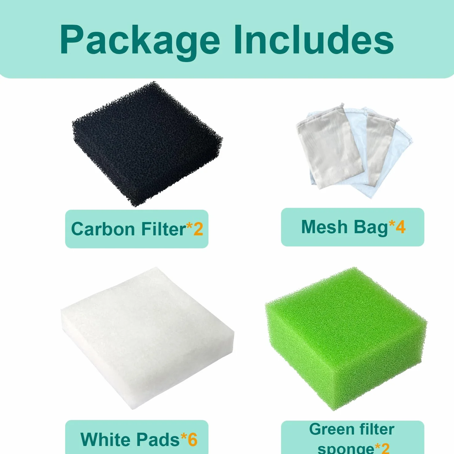 2 Ensembles de Milieux de Filtration pour Aquarium Compatibles avec Le Juwel Bioflow 3.0 M