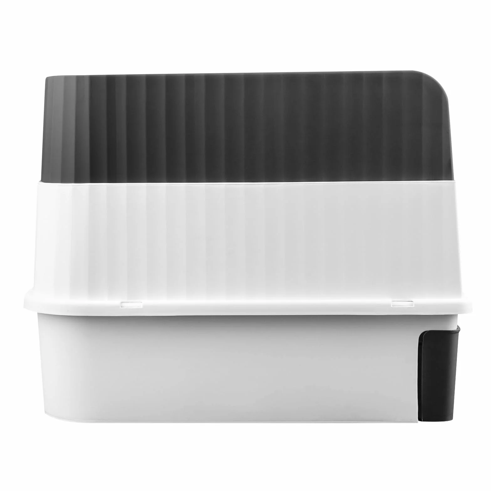 Grande Maison de Toilette Chat Pliable,Bac de Tiroir et Pelle à Litière,Portable,Bac à Litière Fermé Compartiment Inférieur Amovible pour Un Nettoyage Facile 49 * 37 * 35 cm-Noir