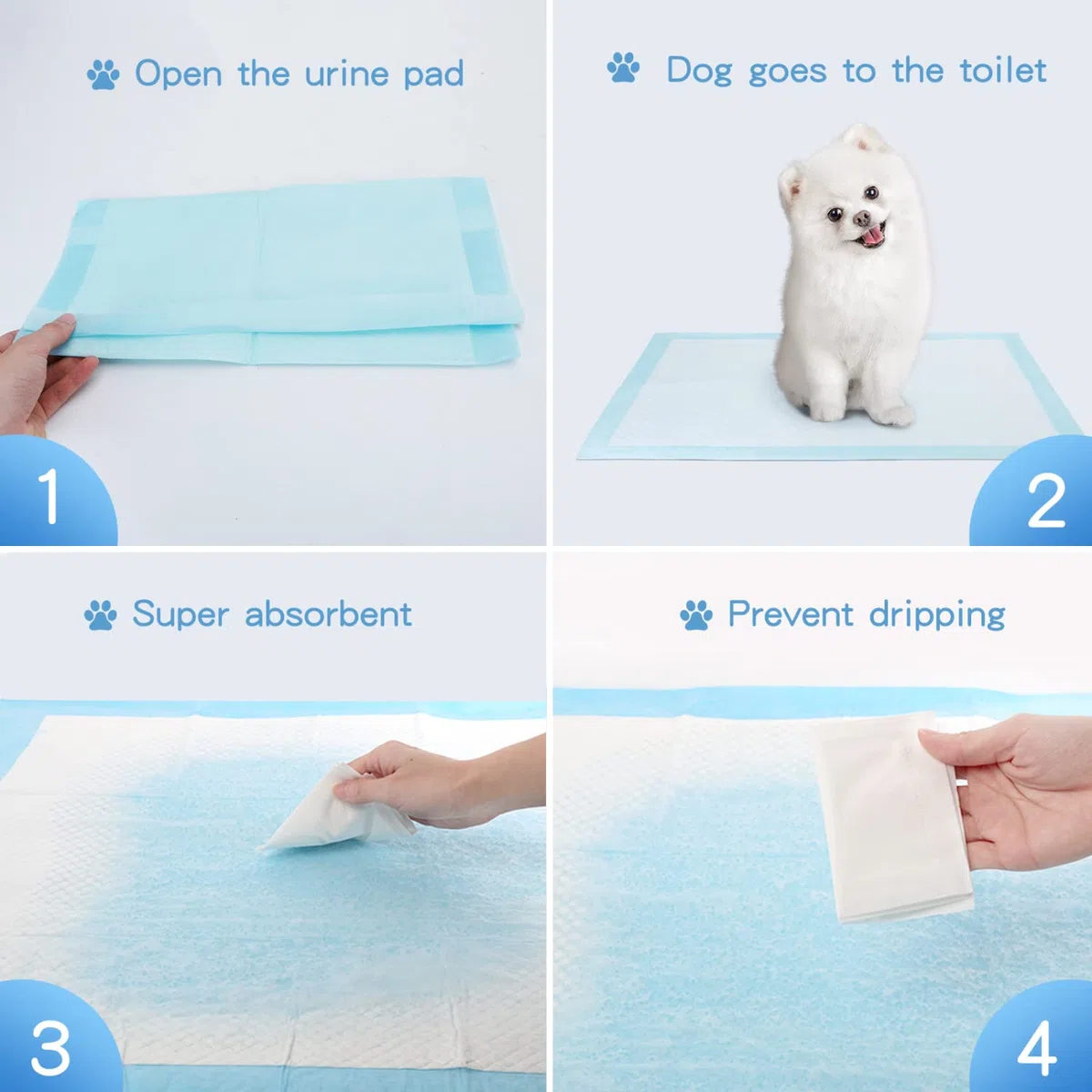 Nobleza - 30 x Tapis hygiénique d’entraînement pour Chiens. Ultra Absorbant. 90cm*60cm. 30 unités