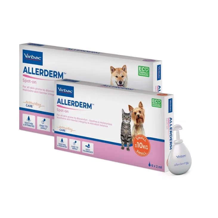 Virbac Allerderm Spot-On 4 ml X 6 pipettes