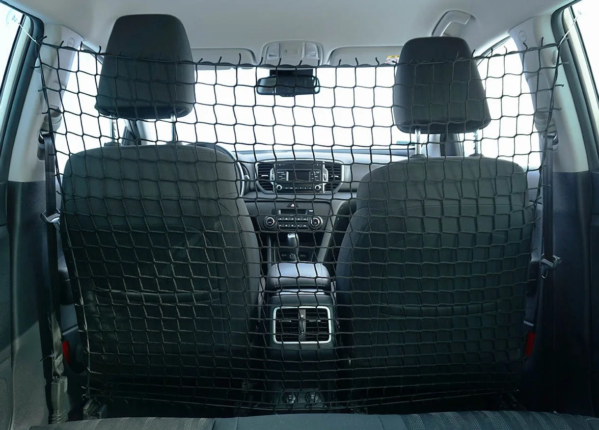 Ferocity Universel Organisateur Filet élastique Voiture Filet de sécurité pour Animaux barrière d'isolation 110 x 135 cm [058]