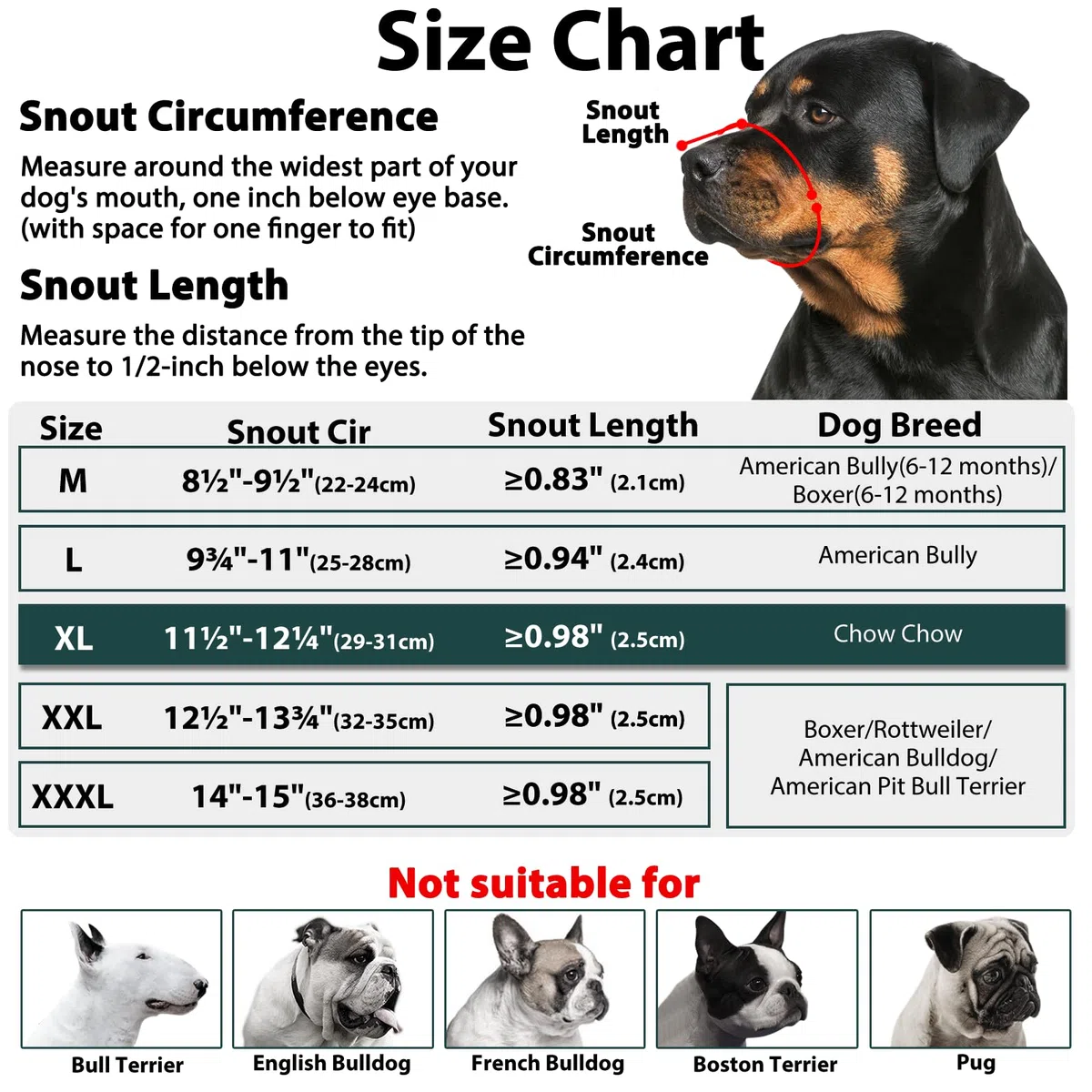Mayerzon Muselière Souple en Tissu avec Sangle antidérapante, Anti Morsure, Anti Mastication, Laisse Boire l’Animal, pour Chien de Moyenne et Grande Taille, Pitbull, American Bully, Boxer, Rottweiler